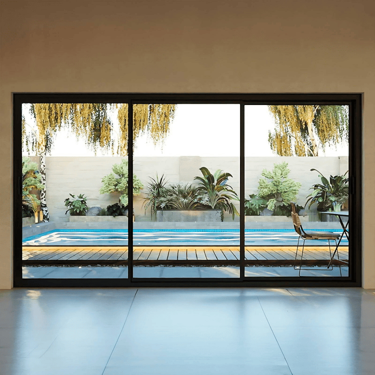 Good Quality Anti rust Waterproof Aluminum Sliding Door for Seaside Cottage, Restaurant Terrace