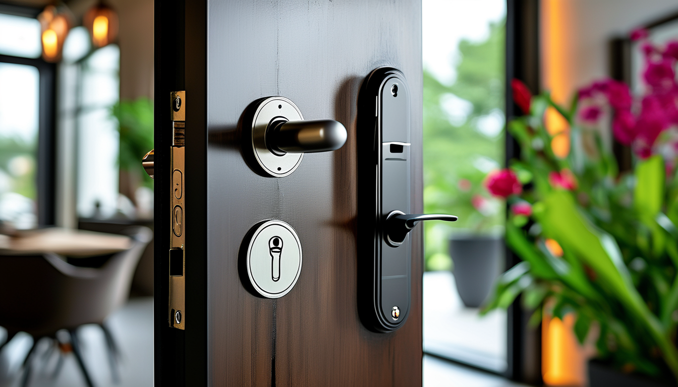 Keyless Entry Aluminum Front Door Manufacturer