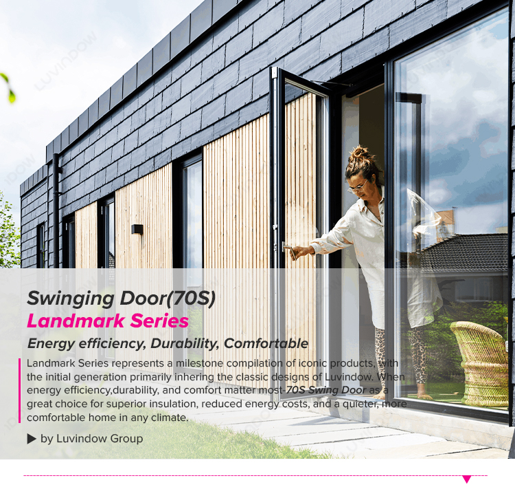 High Performance Swinging Door 70S Banner