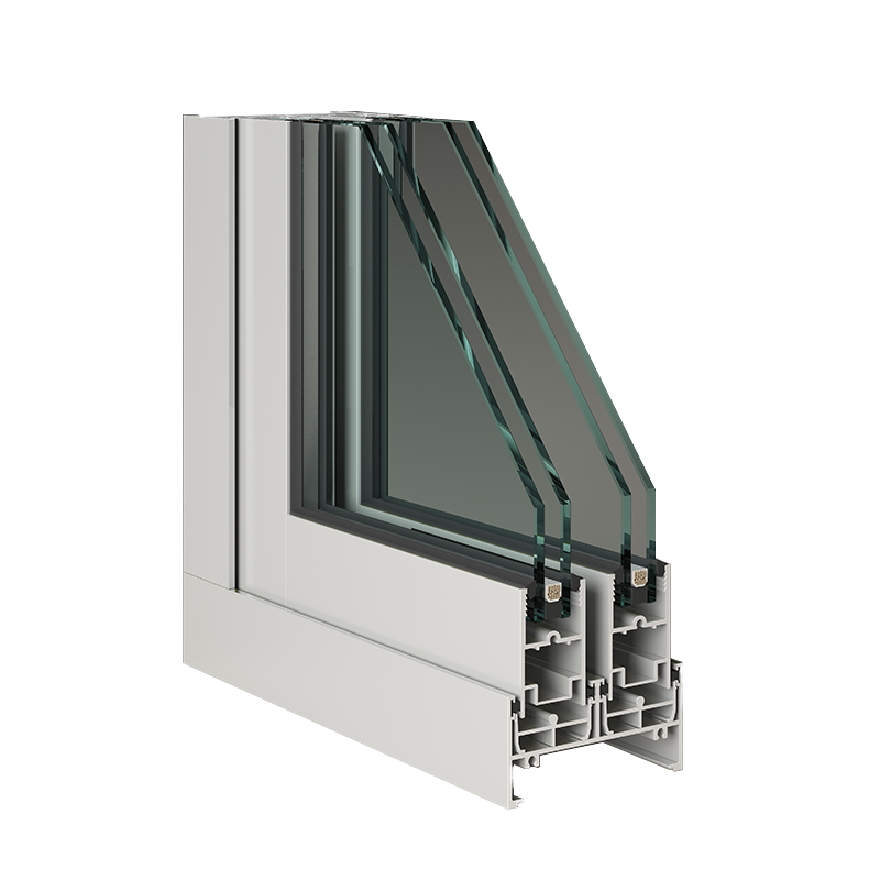 Thermal Break Aluminum Alloy Sliding 3 Tracks Customization Stainless Steel Screen Window Factory Direct Sliding Sash