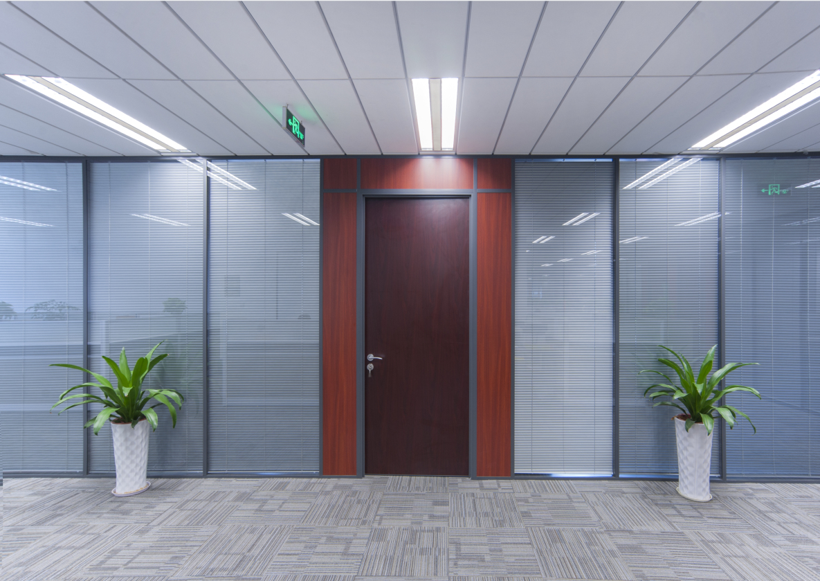 Steel Office Partition Wall System Sliding Aluminum Partitions Meeting Room Conference Space Privacy Divider