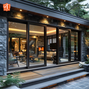 Heavy Sliding Door Aluminum Veranda Patio Sliding Door Glazed Lift Sliding Doors