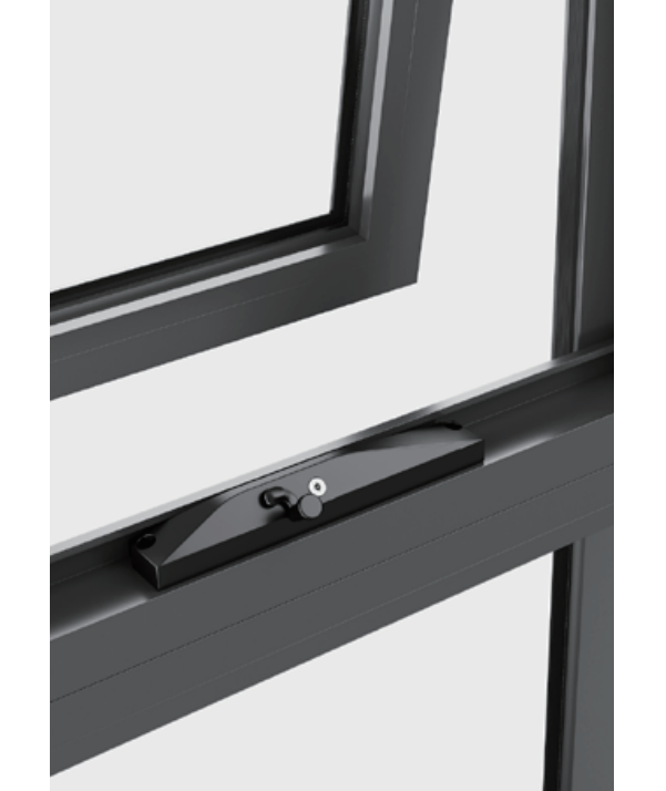AS2047 Australian Standard Thermal Break Aluminum Profile and Double Glazed Glass Hand-operated Outward Swing Casement Windows