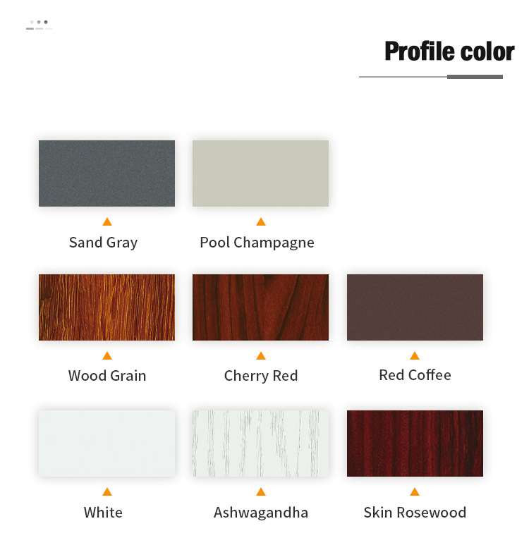 Color Finish Swatches