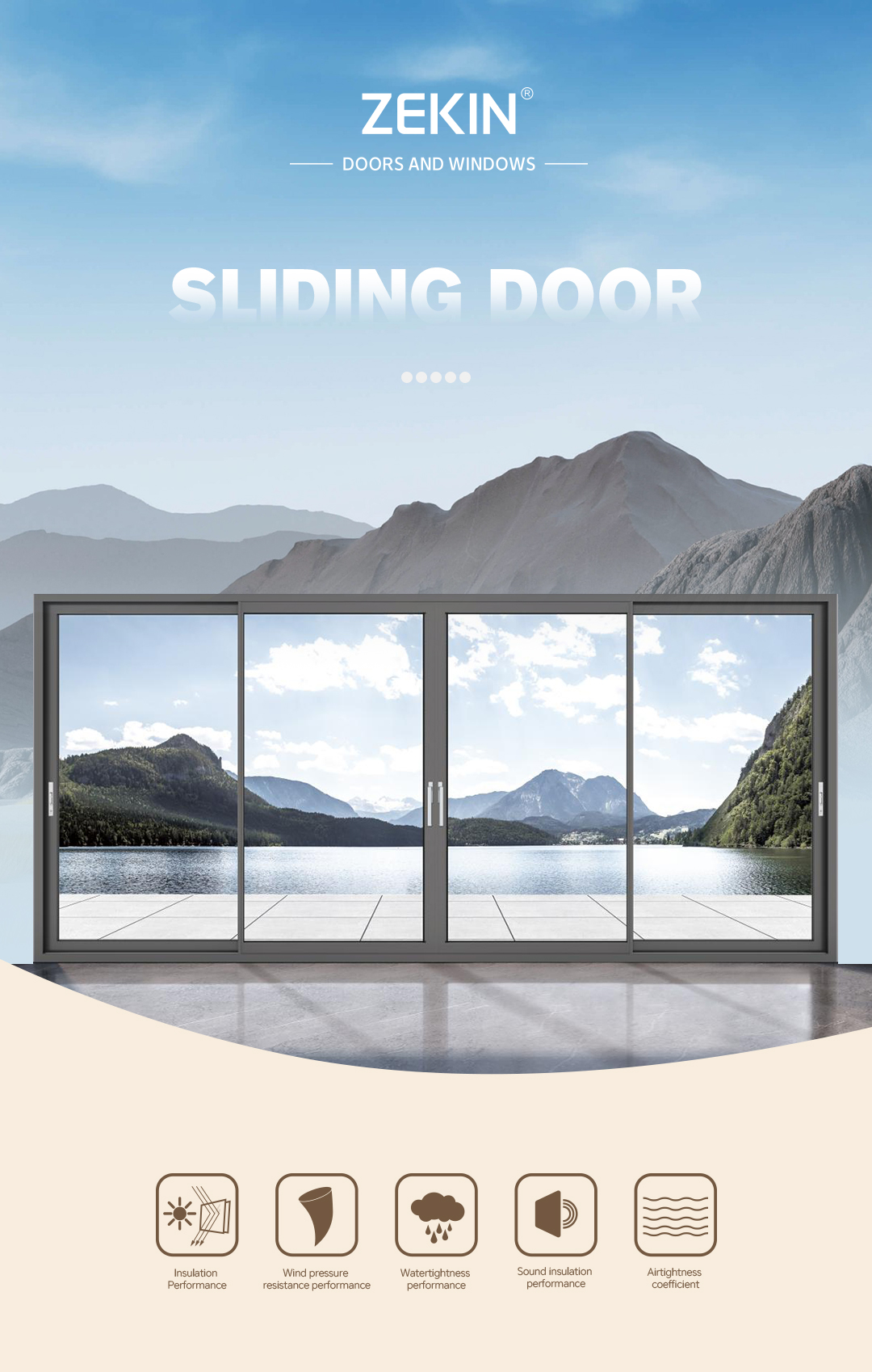 Sliding Door Showcase