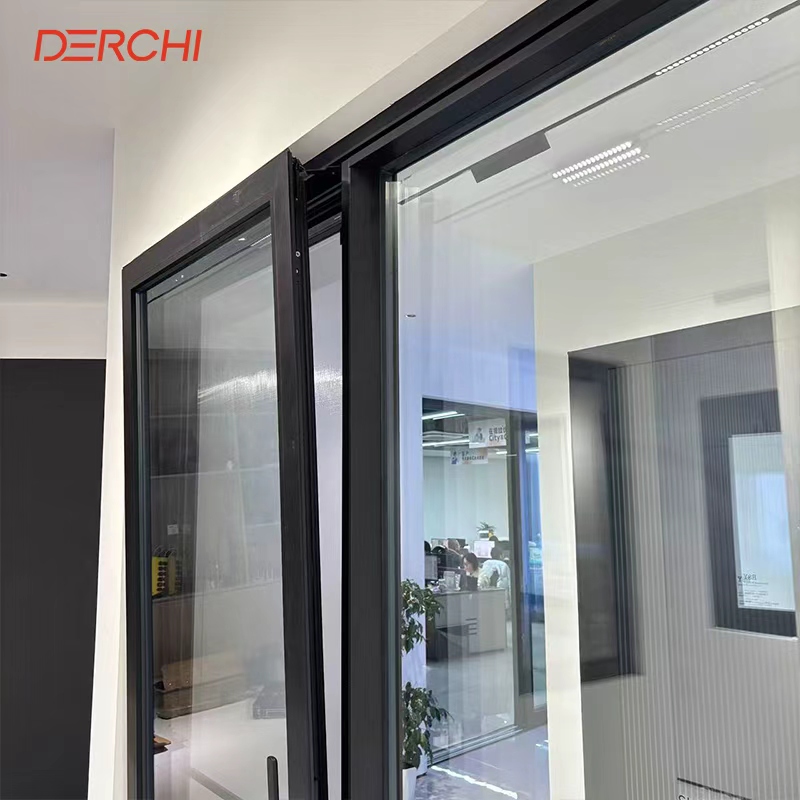 Ca Title 24 Custom Aluminum Windows and Doors Energy Saving Low E Glass Casement Window Double Glazed Tilt and Turn House Window
