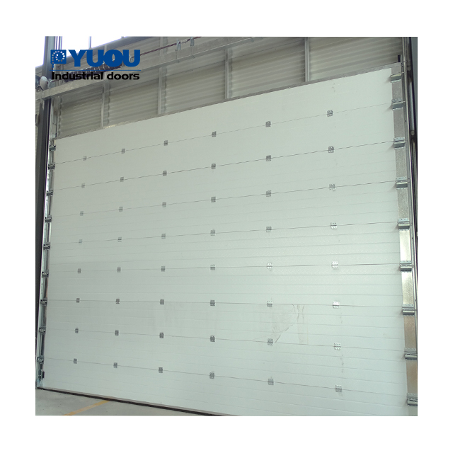 Supports Various Buildings Long-Term After-Sales Support Security Thermal Insulated Customized Overhead Sectional Door