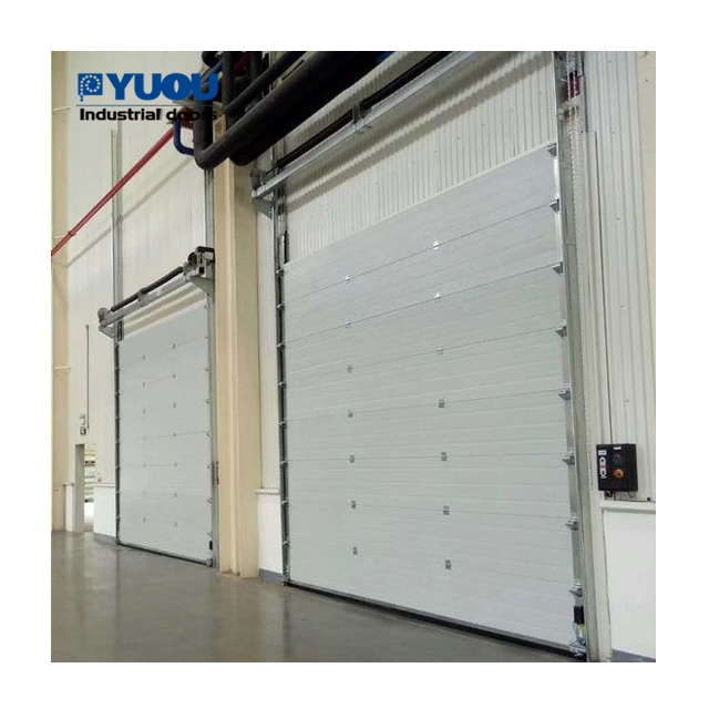 Supports Various Buildings Long-Term After-Sales Support Security Thermal Insulated Customized Overhead Sectional Door