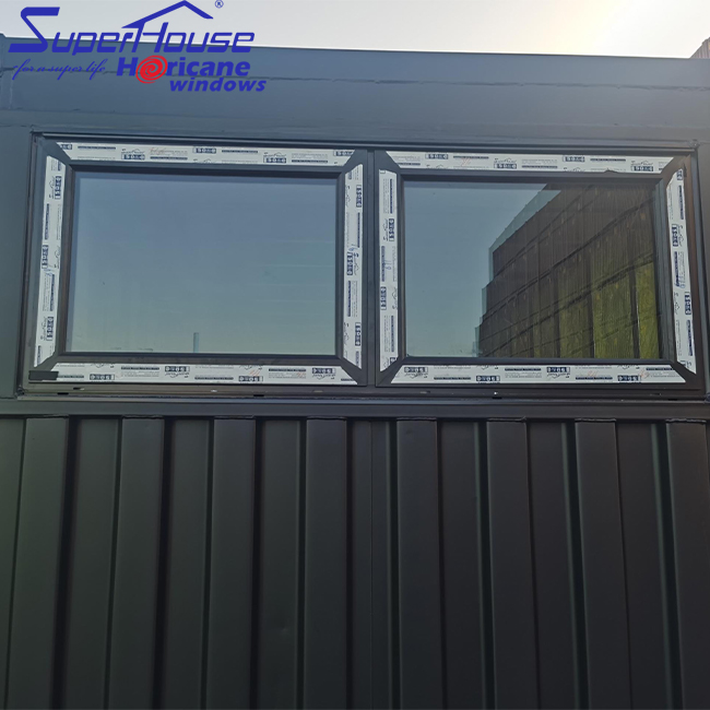 High Quality Bulletproof Windproof Waterproof Aluminum Doors and windows for Container Mobile House Home