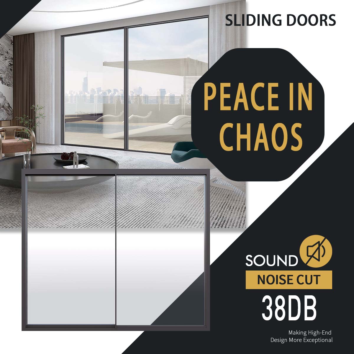 Wazzor Modern Double Glazed Aluminium Frame Slide House Windows Aluminum Sliding Door Factory Competitive Price for Australian