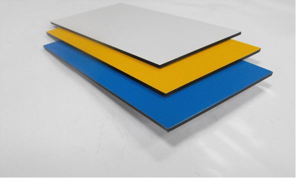 Industrial-Style Alucobond Door Panel 3MM/4MM Thick Aluminum Composite 1220mm*2440mm Heat Insulation Anti-Static Building A2 B1