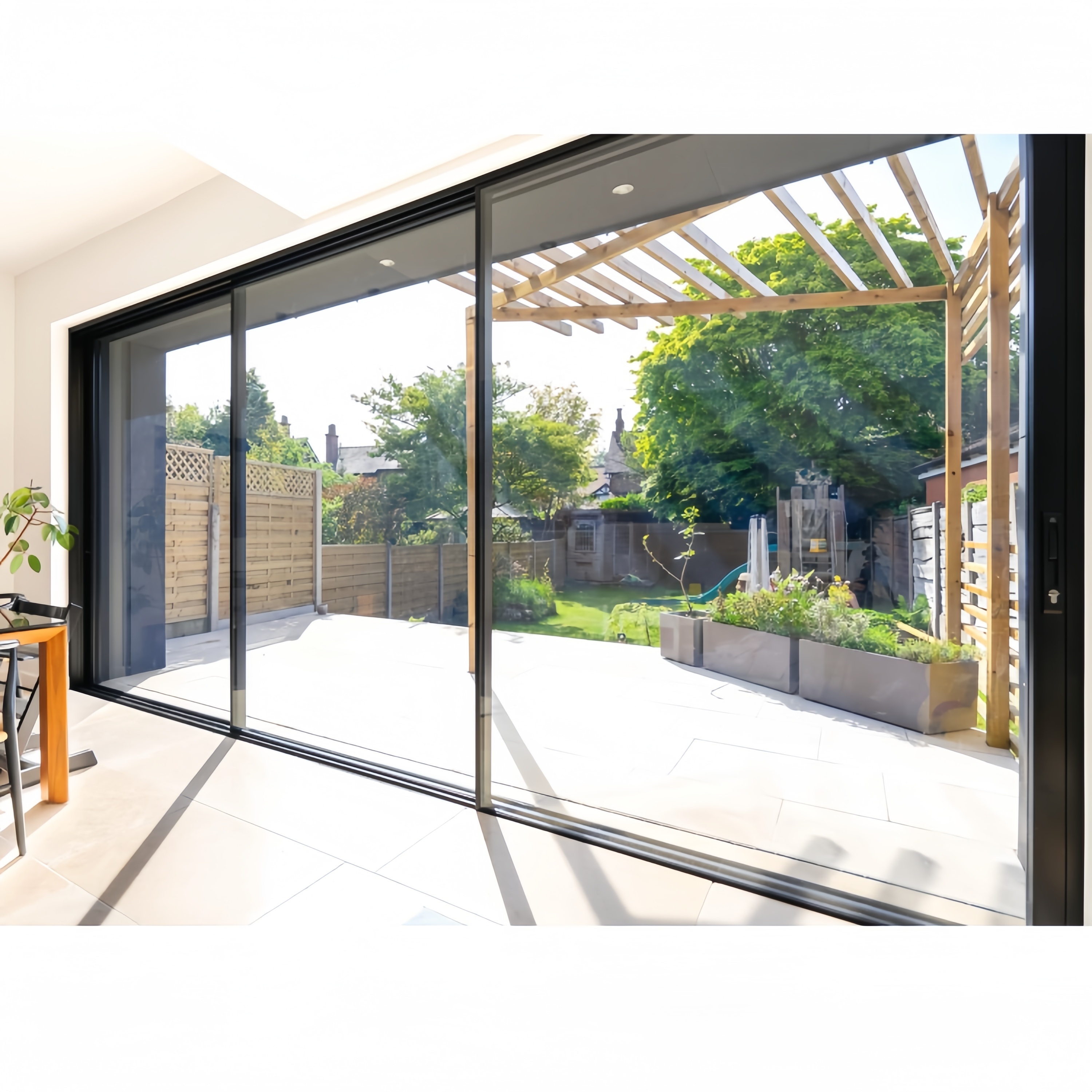 Customized Aluminum Glass Door Manufacturer Aluminum Multi Slide Sliding Doors Exterior Aluminum Sliding Patio Door for Sale
