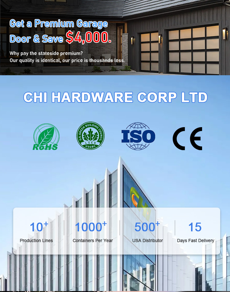 Glass Garage Door Showcase