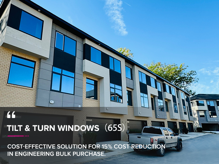 Landmark 65S Tilt & Turn Windows Overview