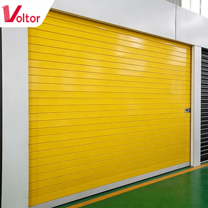 Security Aluminum Alloy Roller Shutter Door Automatic Overhead Rolling Door Insulated Residential Garage Door Wholesale