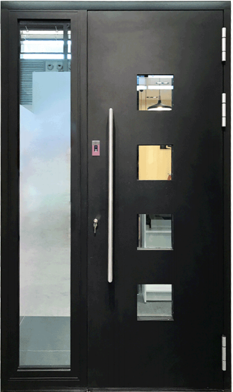 Hitech Main Entry Pivot Door Modern Front Exterior Pivot Door Aluminum Front Door For House