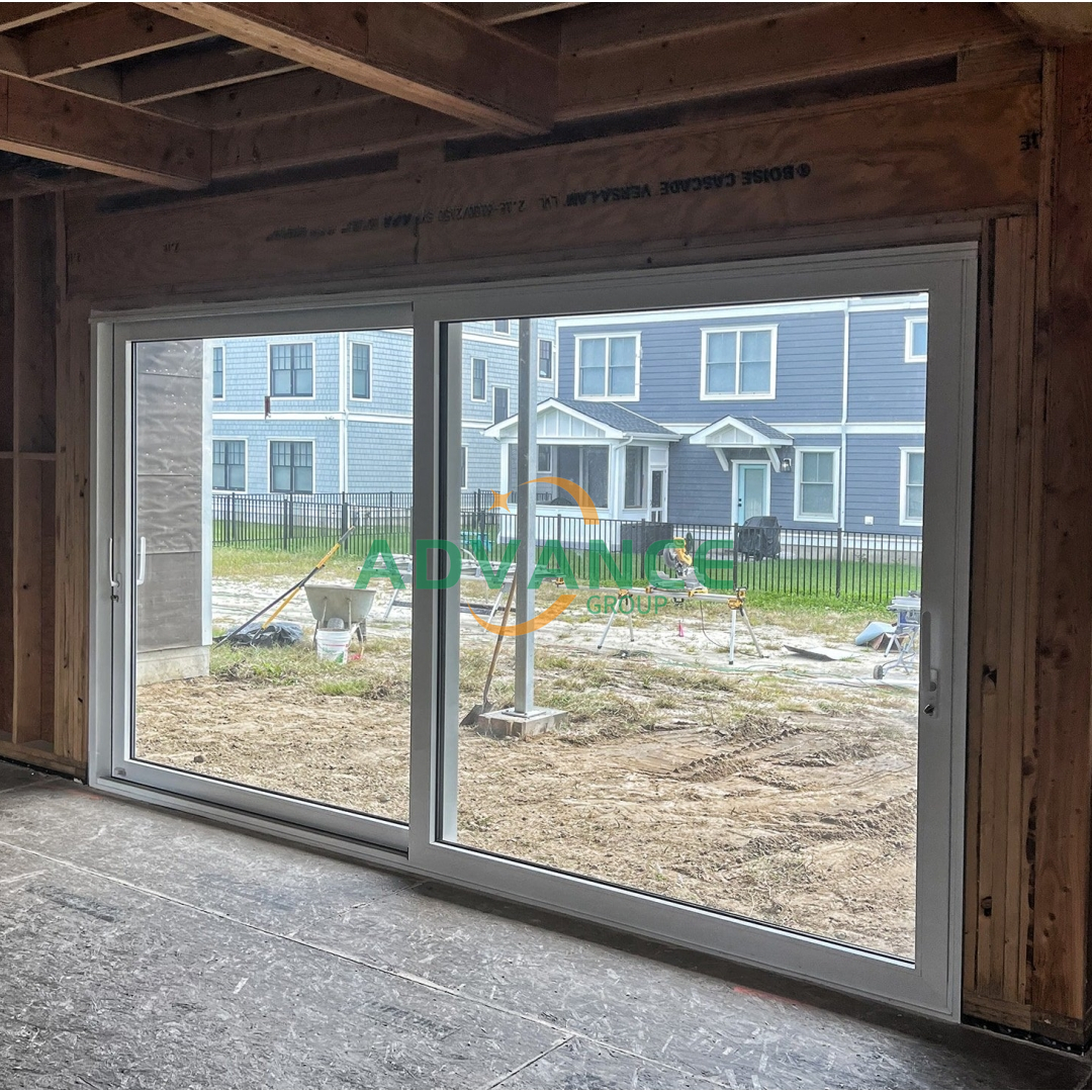 Aluminum Glass Stacking Sliding Door Bullet Proof Slide Glass Door System