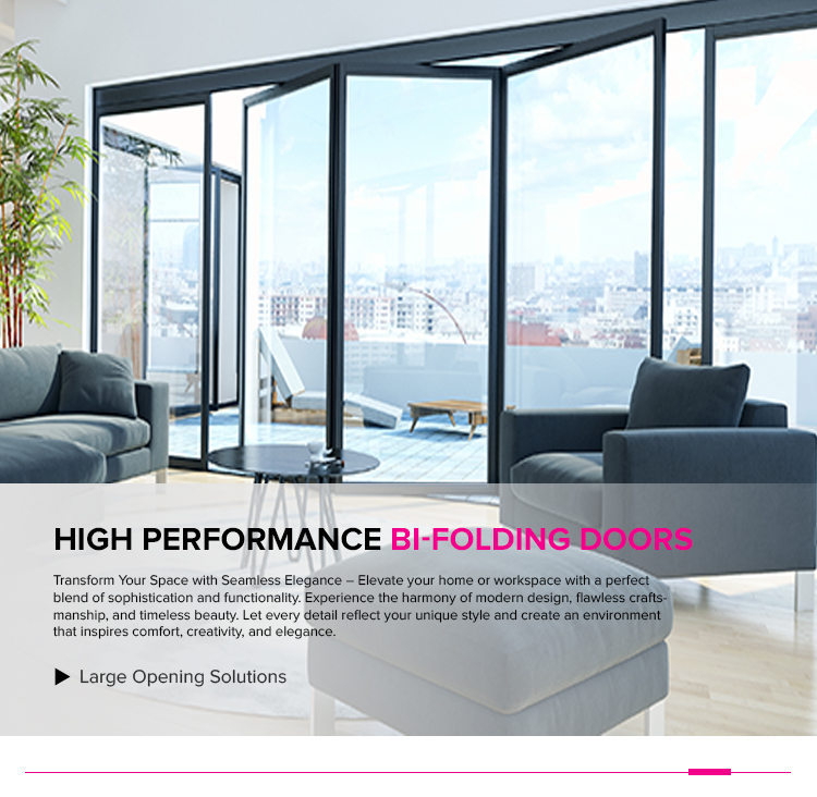 Neo-Glide Series Bi-Folding Door 90S