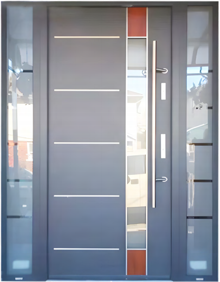 Hitech Main Entry Pivot Door Modern Front Exterior Pivot Door Aluminum Front Door For House