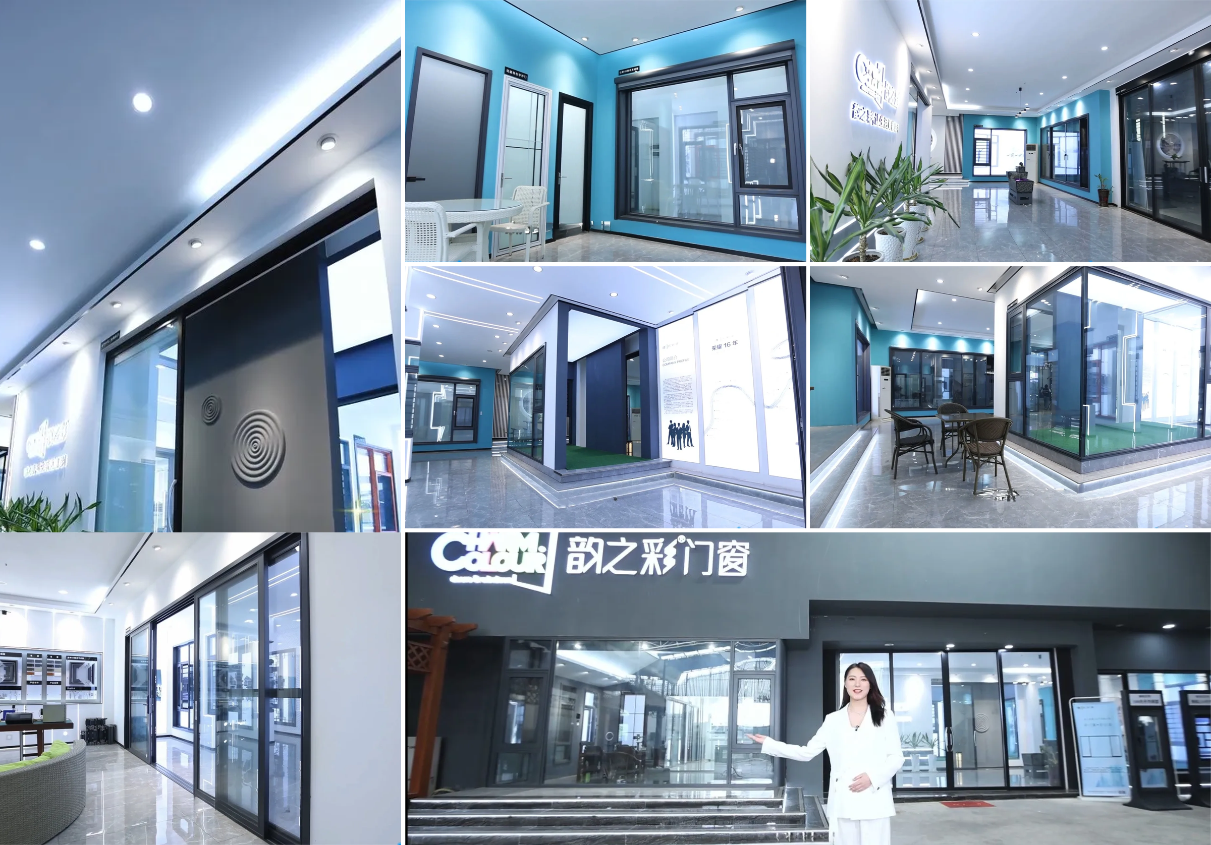 Modern Soundproof Slim Aluminum Glass Swing Door Ground Frosted Glass Customizable Size Minimalist Design for Hotel Bathroom