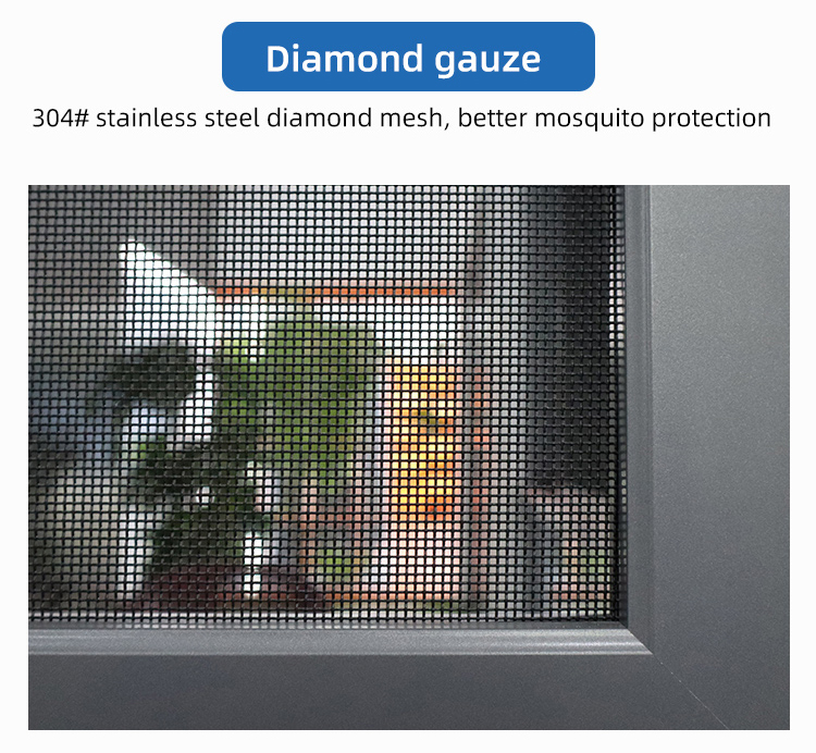 Eloyd Topbright Modern French Insulated Sliding Glass Window Door Residential Aluminum Windows Horizontal for Bedroom Folding