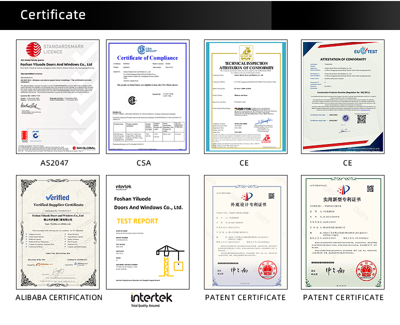 Certifications