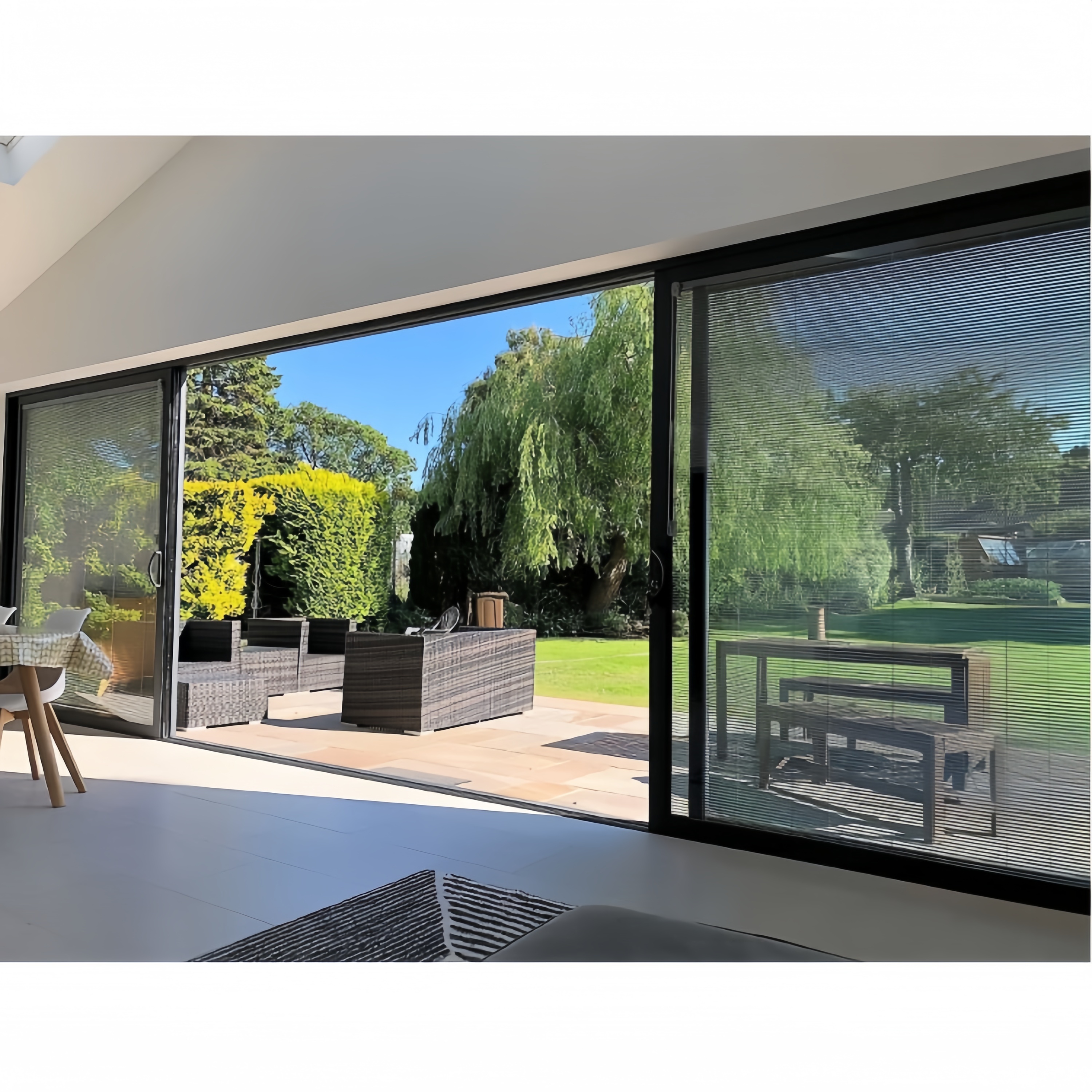 Customized Aluminum Glass Door Manufacturer Aluminum Multi Slide Sliding Doors Exterior Aluminum Sliding Patio Door for Sale