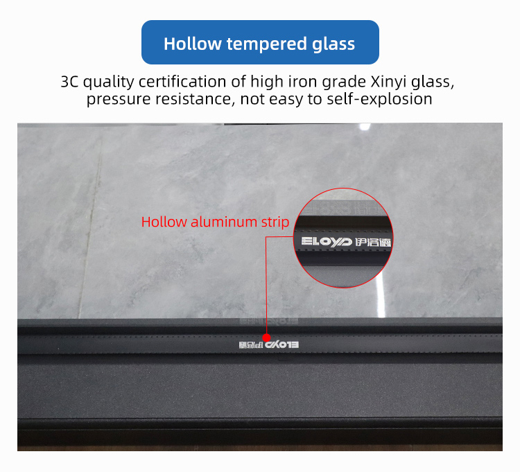 Eloyd Topbright Modern French Insulated Sliding Glass Window Door Residential Aluminum Windows Horizontal for Bedroom Folding
