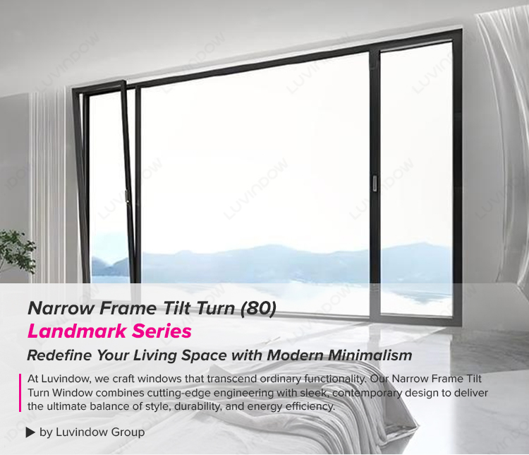 Modern Farmhouse Architectural Tilt Turn Windows