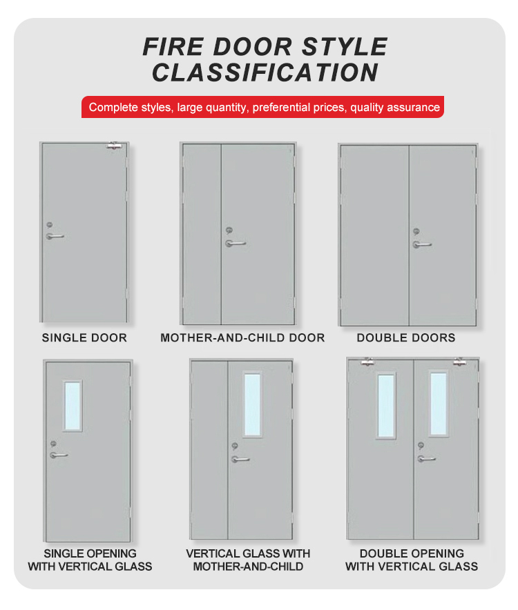 Aluminum Frameless Glass Door | Modern Fire Prevention Design Finished Surface for Balcony/Indoor Room Divider Commercial Use