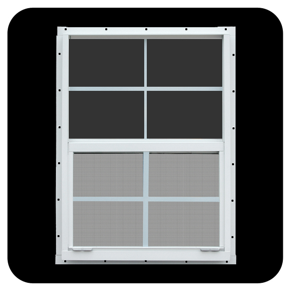American Style Aluminium Sash Window Vertical Sliding Australia Window Hung Window