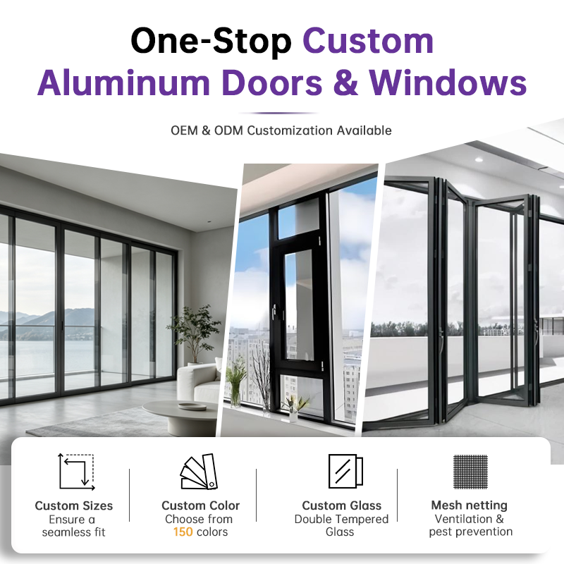 EOKO Double Hung Windows Impact USA Approved Thermal Break Insulated Aluminum Window Hurricane Rated For US Market Project