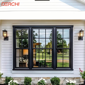 Thermal Insulated Aluminum Double Hung Doors and Windows
