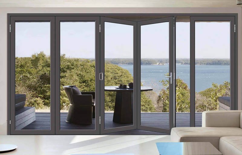 Aluminum Folding Sliding Door Structural Display