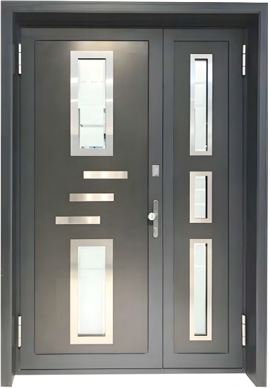 Hitech Main Entry Pivot Door Modern Front Exterior Pivot Door Aluminum Front Door For House