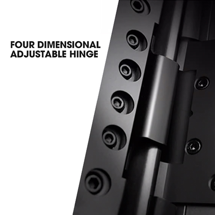 Modern Exterior Impact Resistant Entry Door With Fire Prevention 3Hr Rating Aluminium Security Door For House