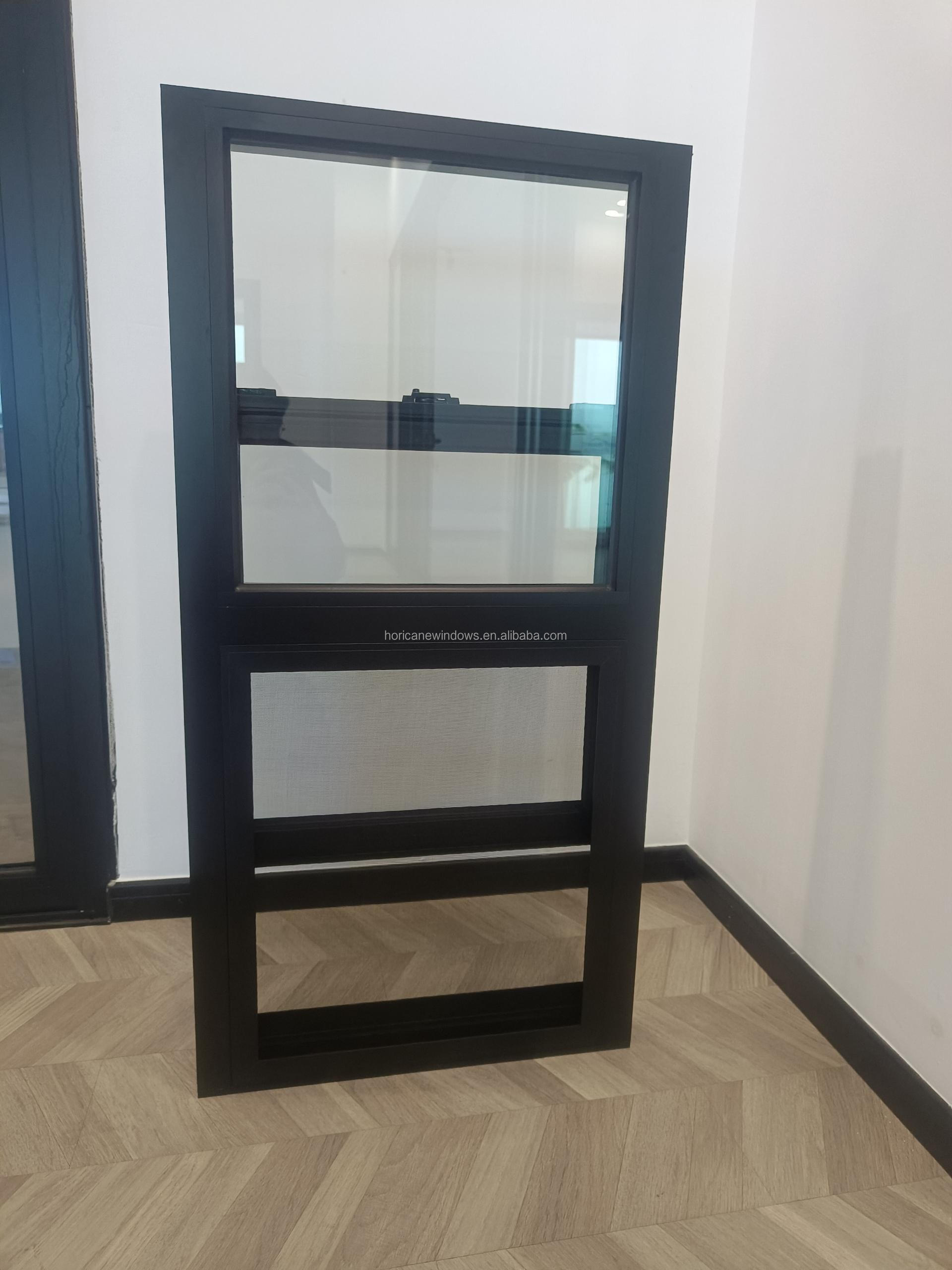 Florida Approved Miami Dade Hurricane Impact Glass Aluminium Sliding windows Screen Window