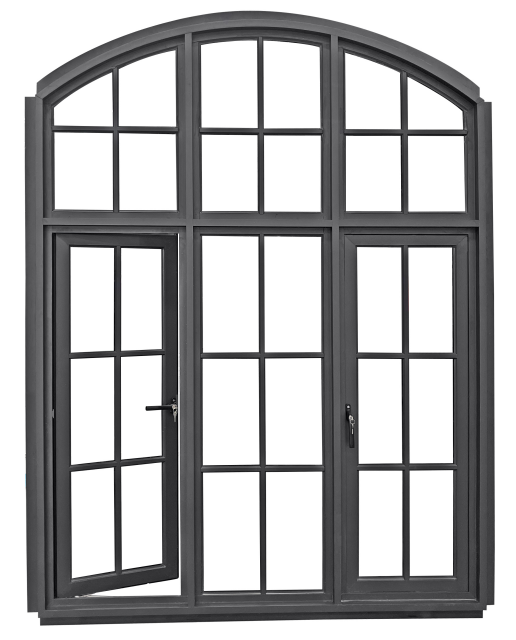 Hurricane Impact Windows Aluminium Casement Windows Swing Customized Miami Approval Casement windows