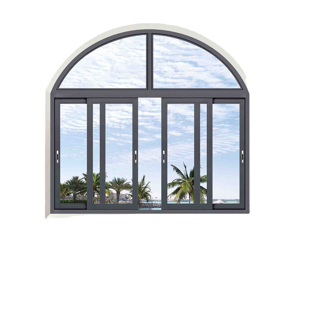 Eloyd Topbright Modern French Insulated Sliding Glass Window Door Residential Aluminum Windows Horizontal for Bedroom Folding