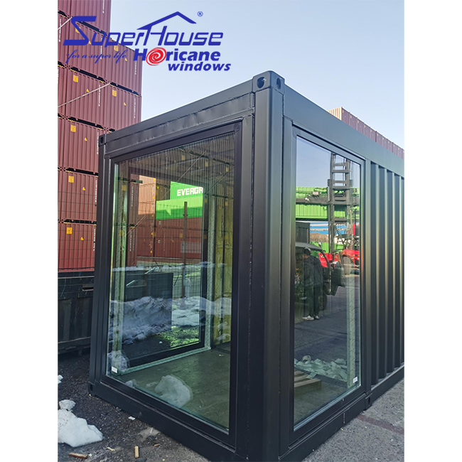 High Quality Bulletproof Windproof Waterproof Aluminum Doors and windows for Container Mobile House Home