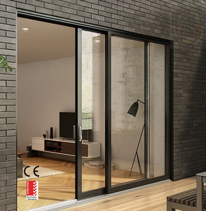 As2047 CE Soundproof Aluminum Sliding Door Double Glazed Aluminum Sliding Doors for Balcony