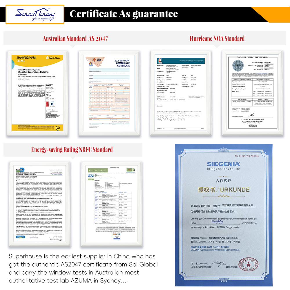 Superhouse Comprehensive Certifications