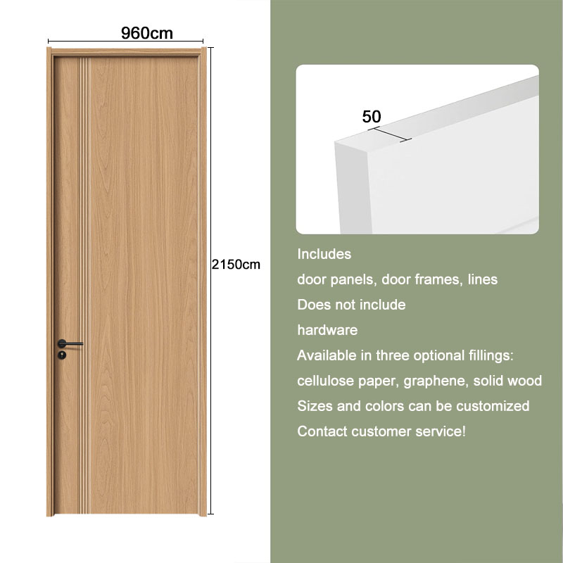Wholesale Glass Panel Wooden Doors For Hotel &amp; Apartment Frosted Glass, 8mm Thickened Panel, Aluminum Frame, Custom