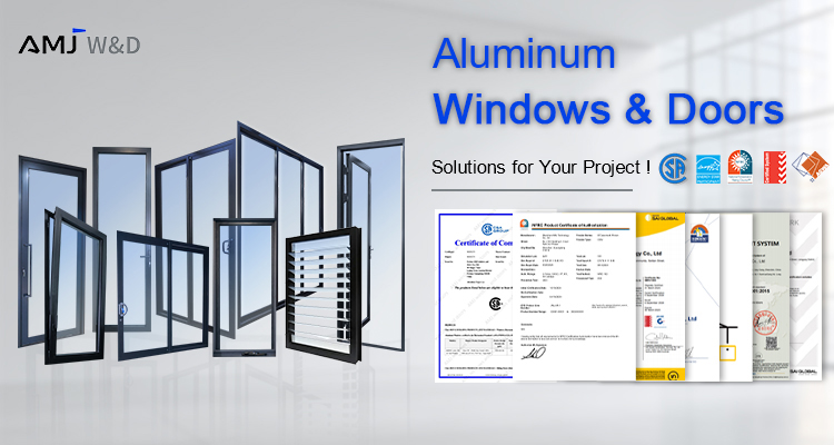 AMJ 78 Aluminum Casement Door Profile