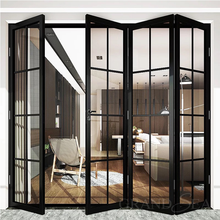 Aluminium folding door