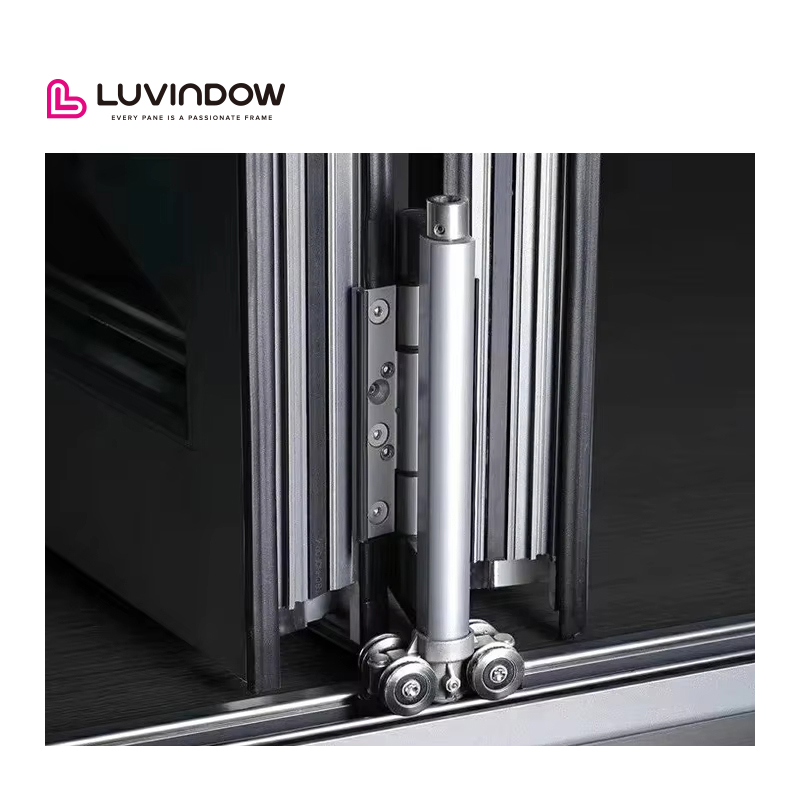 German Standard Aluminium Bifold Accordion Windows and Doors Exterior Entry Door