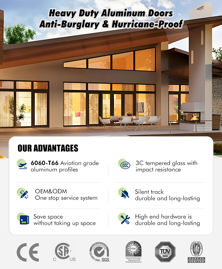 Aluminum Casement Door Detail