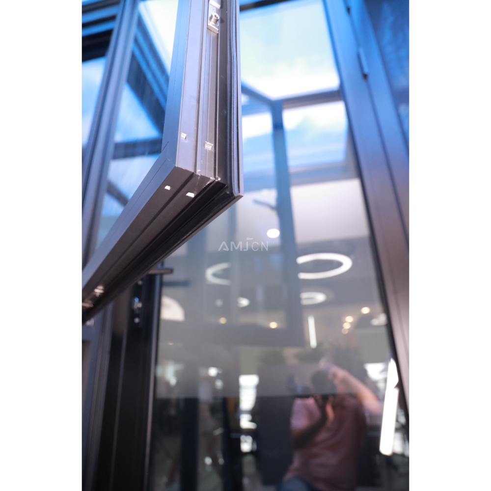 AMJ Factory Australian Standard Doors Window Manufacturers Hurricane Impact Cheap Aluminum windows Aluminum Casement Windows