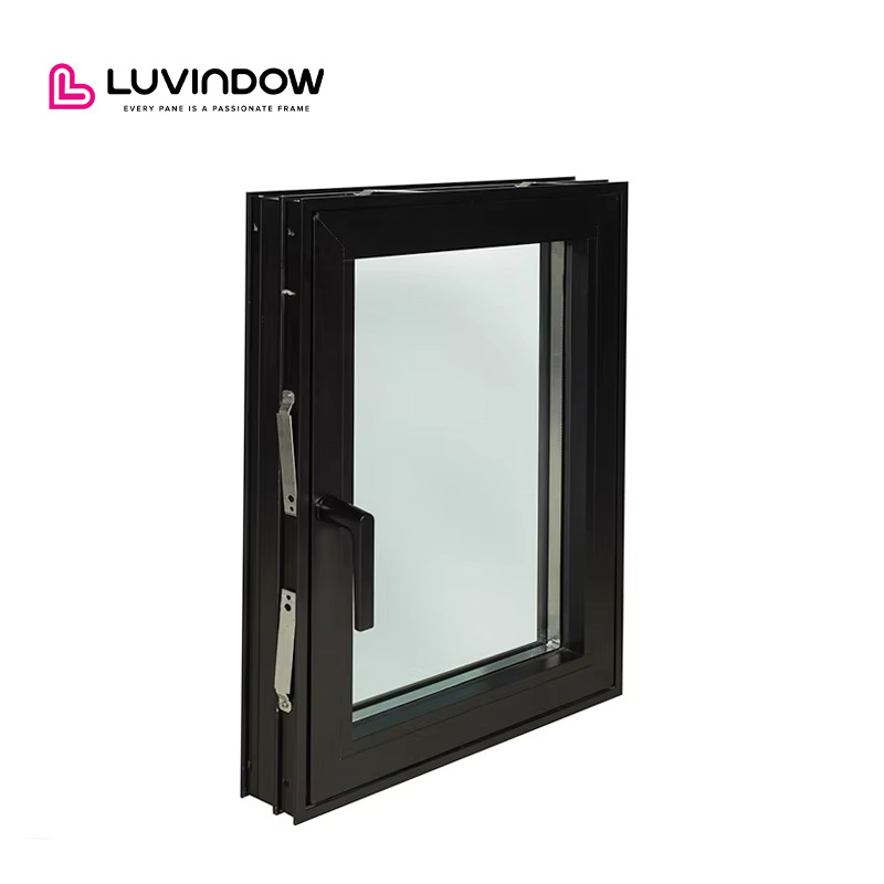 Luvindow Cost-Effective Aluminum Windows Minimalist Design Tempered Frameless Look Easy Installation for Residence