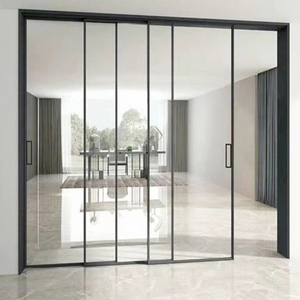 Soundproof Aluminum Double Glazed Sliding Doors